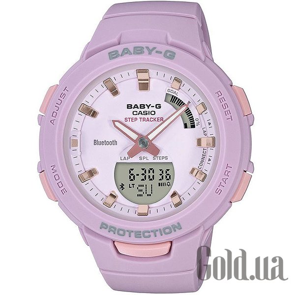 

Японские часы Casio, Женские часы Baby-G BSA-B100-4A2ER