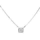 Серебряное колье с куб. цирконием, 1788014
