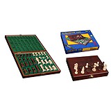 Wegiel Фигуры шахматные  Staunton Lux коричневые в деревянной коробке 2043, 045166