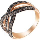 Женское золотое кольцо с бриллиантами, 1667951