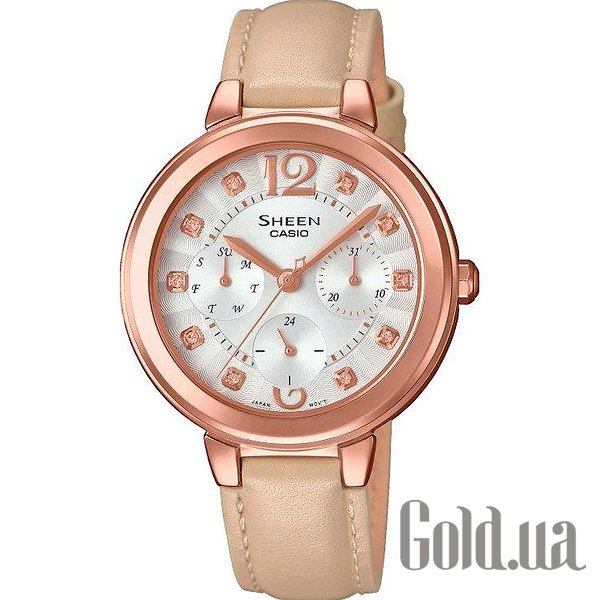 

Японские часы Casio, Женские часы SHE-3048PGL-7BUER