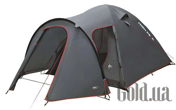 

Палатка High Peak, Серый;красный, Палатка Kira 5 Dark Grey/Red