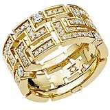 Женское золотое кольцо с бриллиантами, 1555056