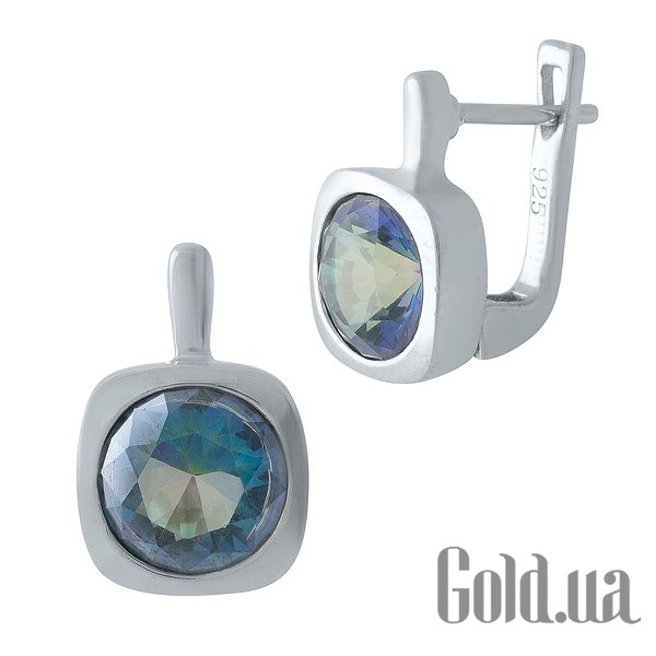 

Серьги Fresh Jewelry, Серебряные серьги с топазами