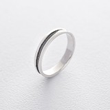 Серебряное обручальное кольцо, 1705072