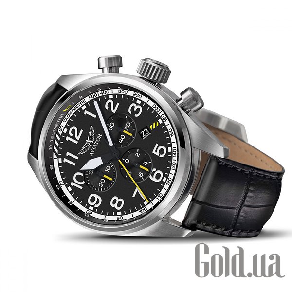 Швейцарський годинник Aviator Чоловічий годинник Aircobra P45 Chrono V.2.25.0.169.4
