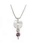 Thomas Sabo Серебряное колье с куб. циркониями и перламутром, 1798512