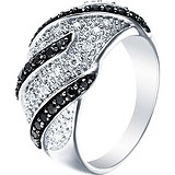Женское золотое кольцо с бриллиантами, 1654897