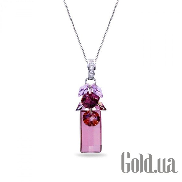 

Женские колье и кулоны Spark, Стальной, Кулон с цепочкой с кристаллами Swarovski