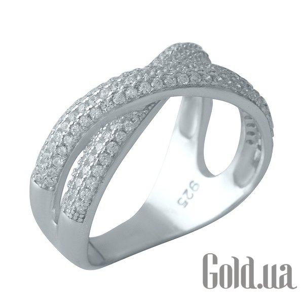 

Женские кольца Fresh Jewelry, Женское серебряное кольцо с куб. циркониями, 16.5