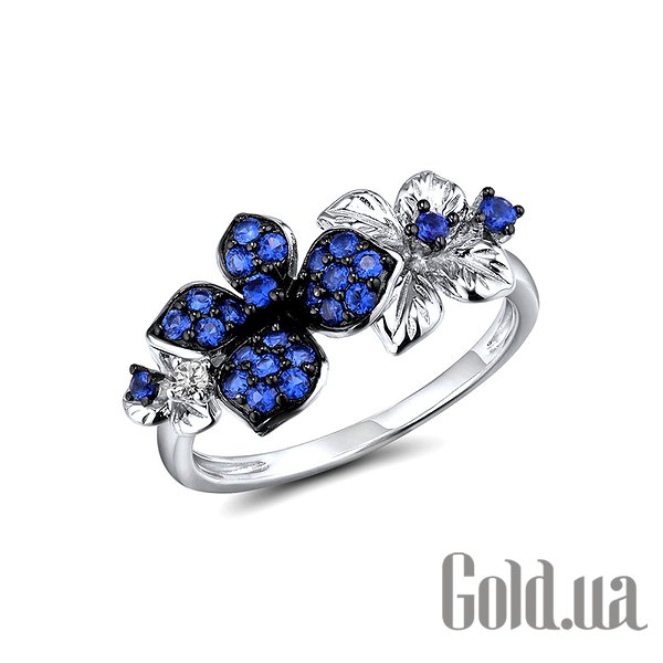

Женские кольца Lurie Jewelry, Женское серебряное кольцо с куб.циркониями , 16.5