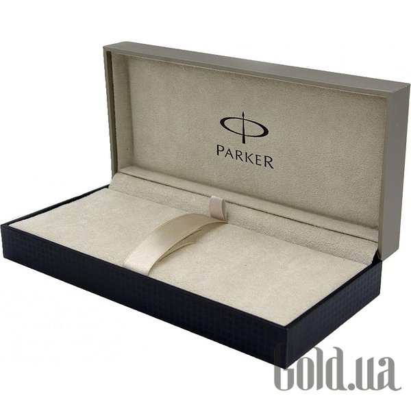 Ручка Parker Кулькова ручка Urban 17 Muted Black GT BP Тризуб на торці 30035_TR