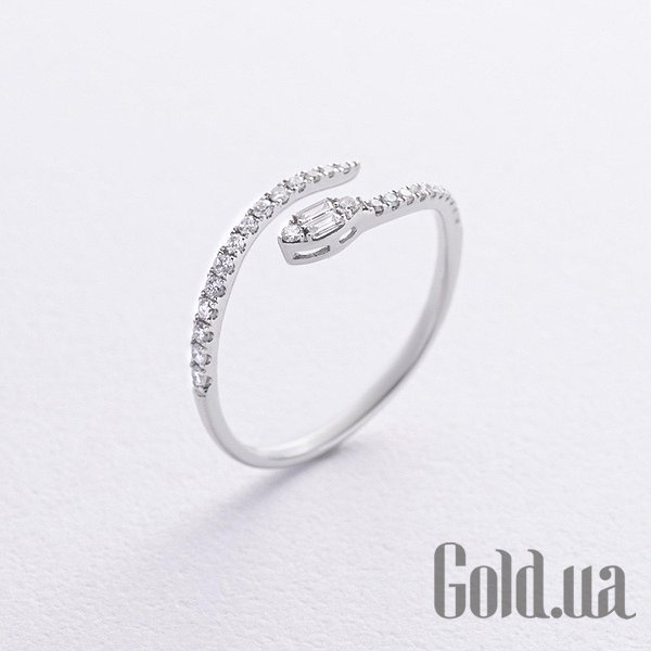 

Кольцо Украина, Женское золотое кольцо с бриллиантами, 16.5