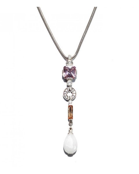 Thomas Sabo Серебряный кулон с цепочкой с куб. циркониями KE677-1-423