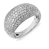 Золотое обручальное кольцо с бриллиантами, 120434