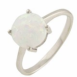Женское серебряное кольцо с опалом, 1313138
