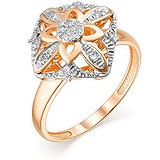 Женское золотое кольцо с бриллиантами, 1703794