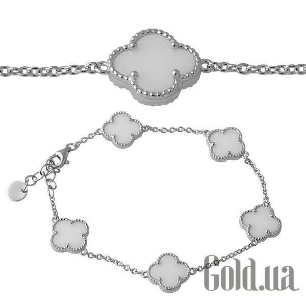 

Женские браслеты Fresh Jewelry, Женский серебряный браслет с керамикой, 17