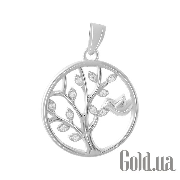 

Женские кулоны Fresh Jewelry, Серебряный кулон с куб. циркониями