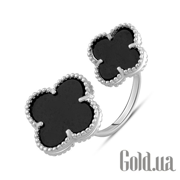 

Женские кольца Fresh Jewelry, Женское серебряное кольцо с ониксами