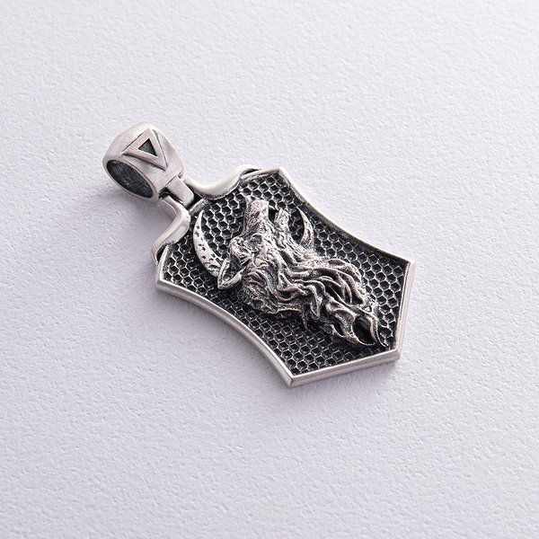 Серебряный кулон
