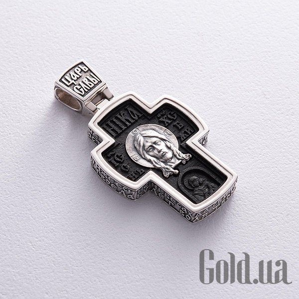 

Кулон-крестик Украина, Серебряный кулон