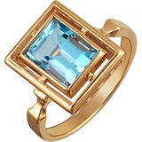 Женское золотое кольцо с топазом, 1705587