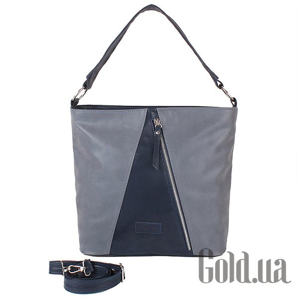 

Сумки женские Laskara, Синий;серый, Женская сумка LK10203-grey-navy