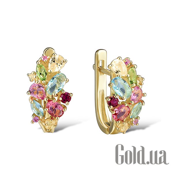 

Серьги Lurie Jewelry, Серебряные серьги с куб.циркониями