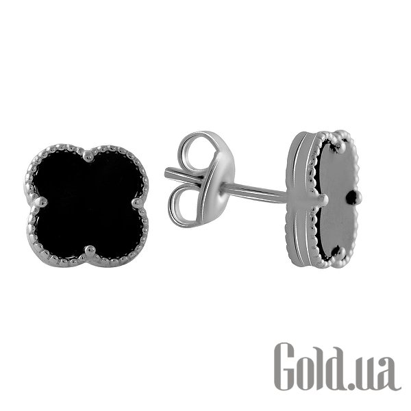 

Серьги-гвоздики Fresh Jewelry, Серебряные серьги с керамикой