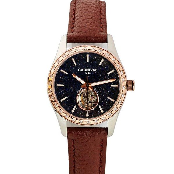 Carnival Женские часы Lady Elite Leather Classic 3890 bt3890