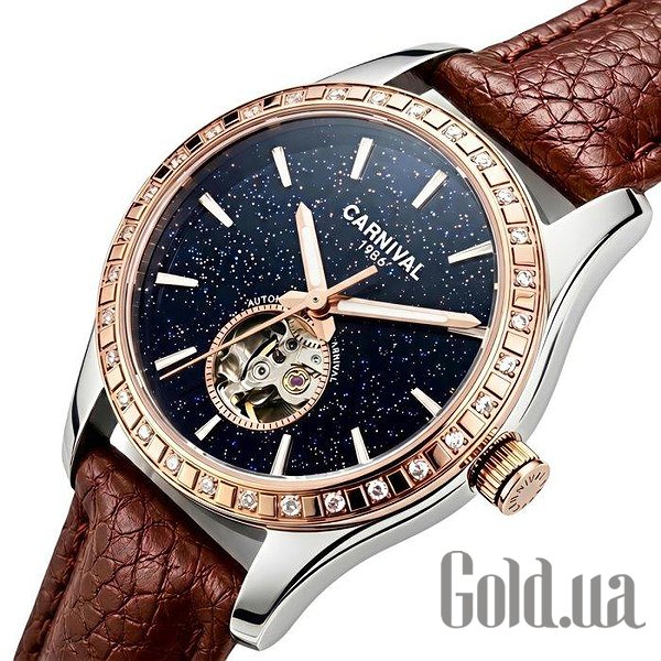 Carnival Женские часы Lady Elite Leather Classic 3890 bt3890 – изображение 2