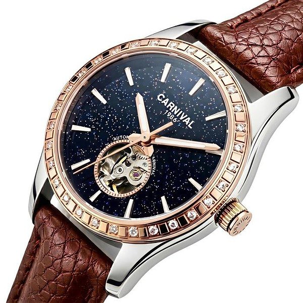Carnival Женские часы Lady Elite Leather Classic 3890 bt3890 – изображение 2