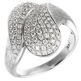 Женское золотое кольцо с бриллиантами, 1646196