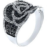 Женское золотое кольцо с бриллиантами, 1669748