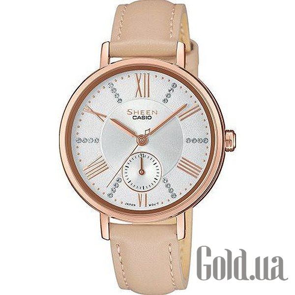 

Японские часы Casio, Женские часы SHE-3066PGL-7BUEF