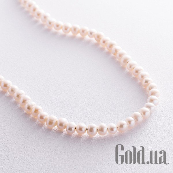 

Женские колье Украина, Серебряное колье с культив. жемчугом, 45