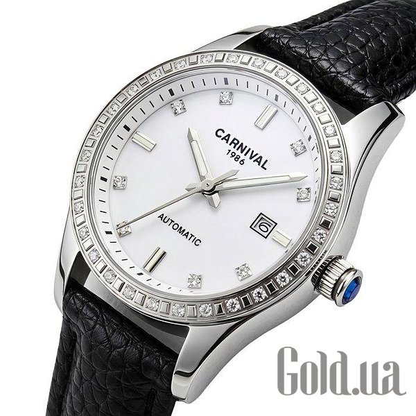 Carnival Женские часы Luiza White Leather 3966 bt3966