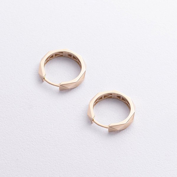 Золотые серьги onxс09302 – изображение 2