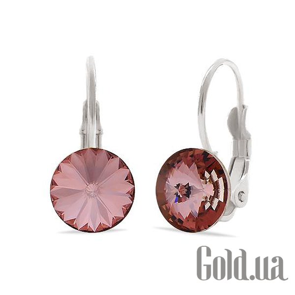 

Серьги Kobi, Стальной, Серьги с кристаллами Swarovski