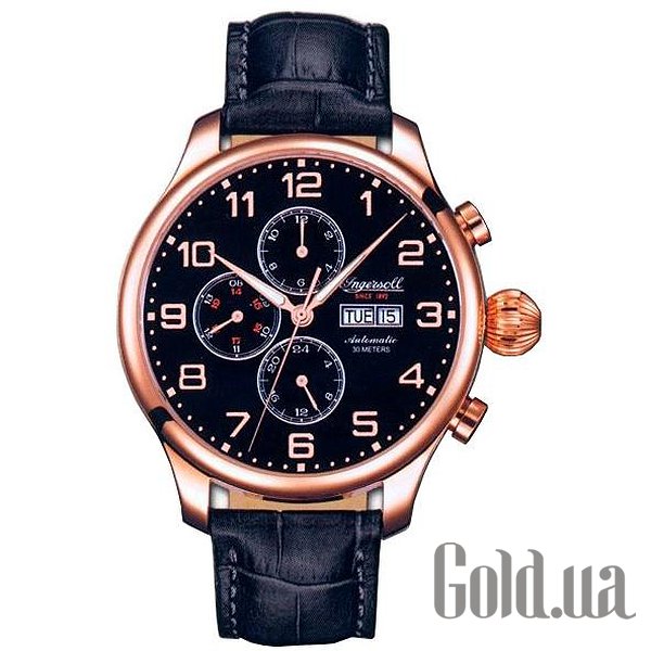 

Мужские часы Ingersoll, Мужские часы Apache Multifunction Automatic IN3900RBK