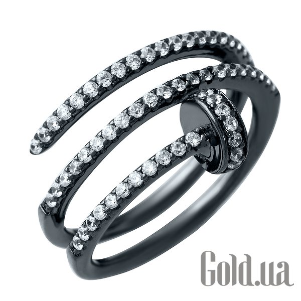 

Женские кольца Fresh Jewelry, Женское серебряное кольцо с куб. циркониями, 17