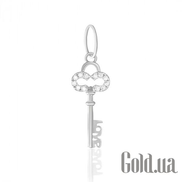

Женские кулоны Fashion Silver, Серебряный кулон с куб. циркониями