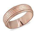 Золотое обручальное кольцо, 072821
