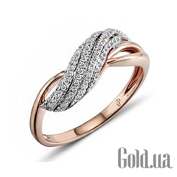 

Кольцо Lurie Jewelry, Женское золотое кольцо с бриллиантами, 17