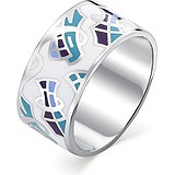 Женское серебряное кольцо с эмалью, 1651830