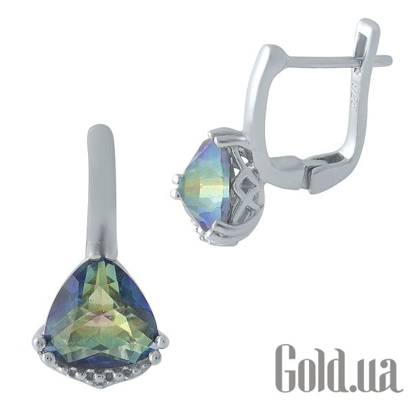 

Серьги Fresh Jewelry, Серебряные серьги с топазами