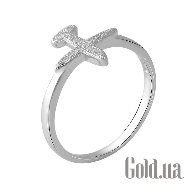 

Женские кольца Fresh Jewelry, Женское серебряное кольцо с куб. циркониями, 18.5