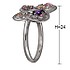 Nina Ricci Женское серебряное кольцо с куб. цирконием - фото 2