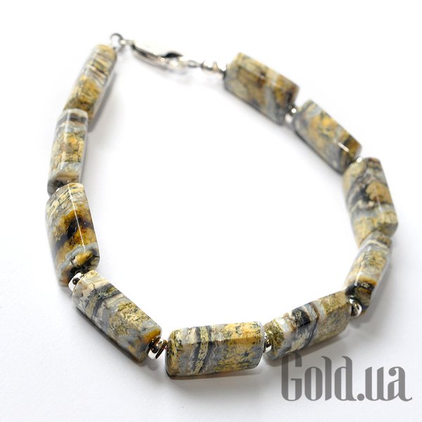 

Женские браслеты Borisov Jewelry, Женский серебряный браслет из зуба мамонта